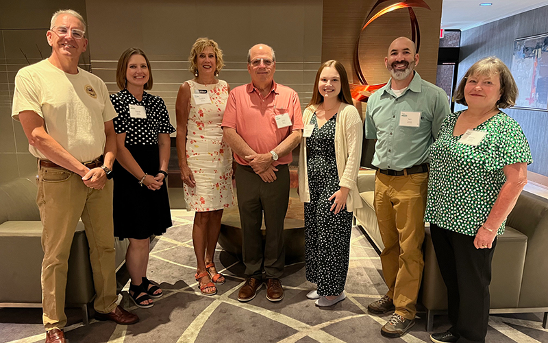 Representatives from seven of Bath Community Fund's grant recipients