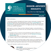 Newsletter graphic