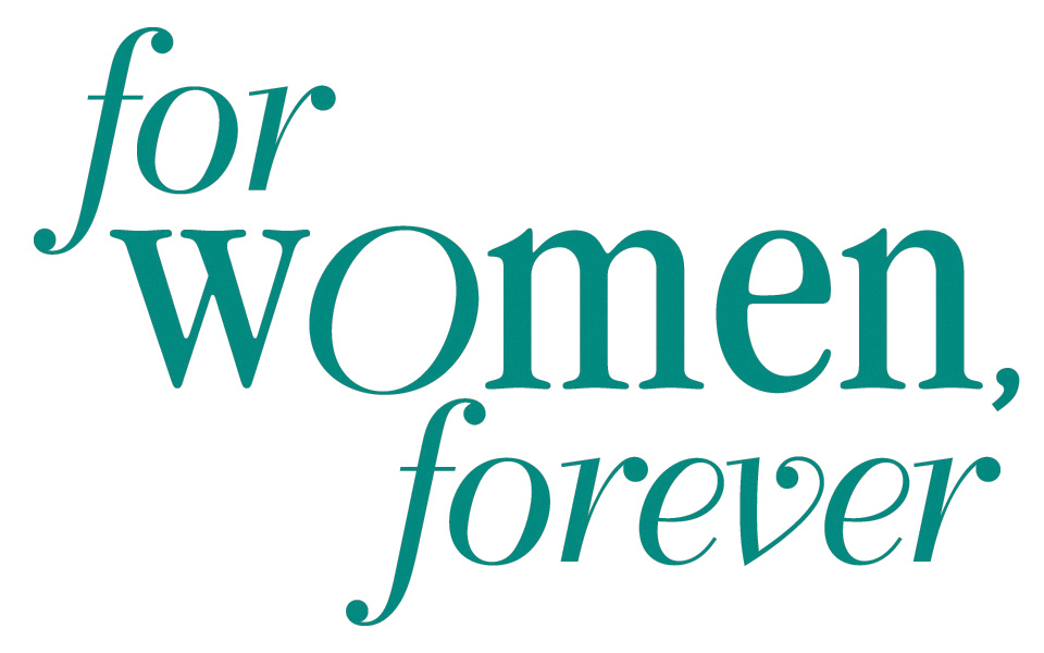 For Women, Forever logo