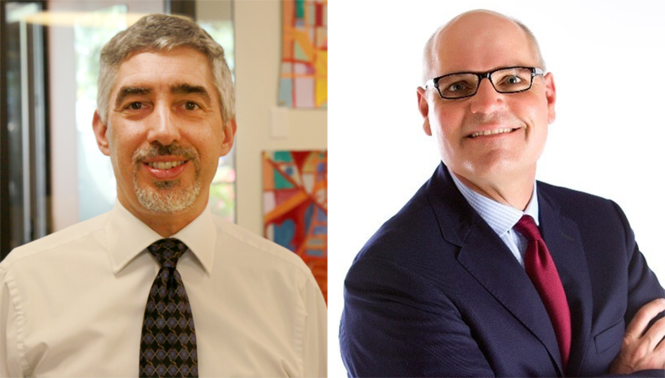 Left: Brian Gehman, Right: Mark Dorman