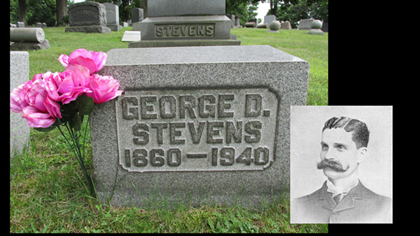 George Stevens' grave