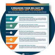 5 reasons your IRA may be your best gift to charity