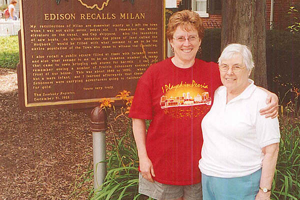 Kathy and Mary Booth