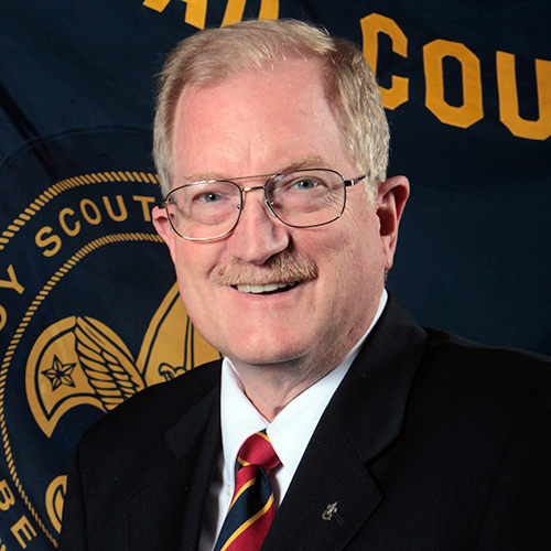 Mike Jones: Retired Executive Director<br>Great Trail Council, Boy Scouts of America