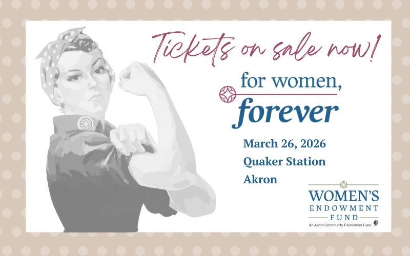 Tickets on sale for Women's Endowment Fund's 