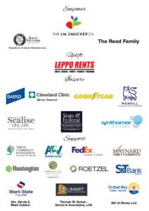 Assortment of sponsor logos