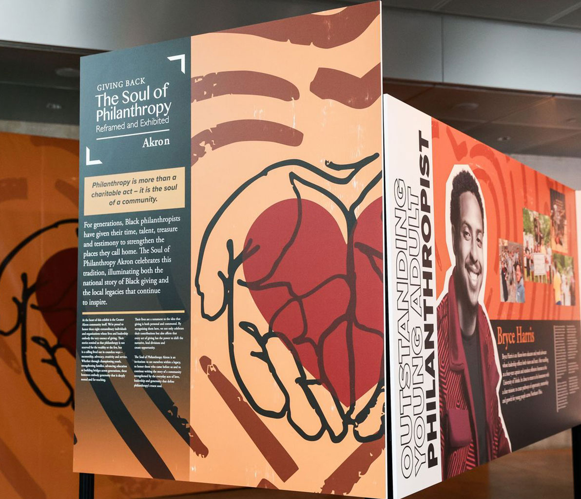 The Soul of Philanthropy art exhibit