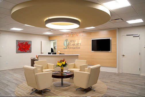 Akron Community Foundation Lobby